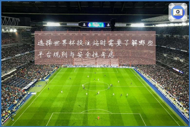 选择世界杯投注站时需要了解哪些平台规则与安全性考虑