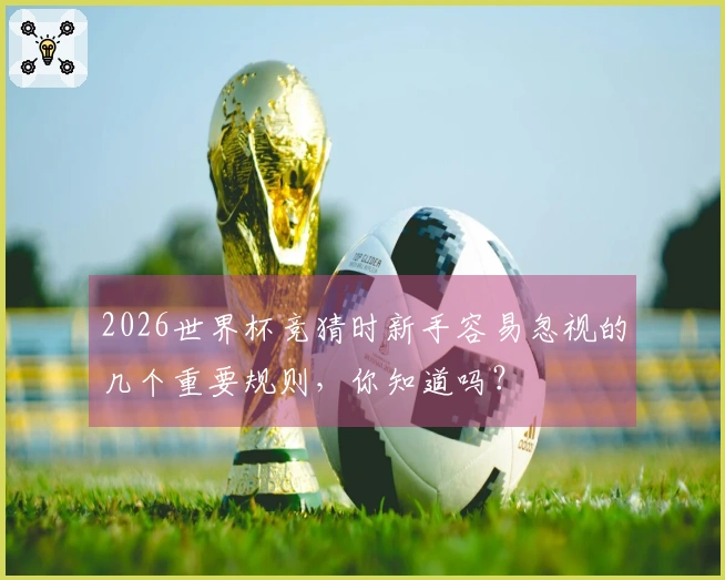 2026世界杯竞猜时新手容易忽视的几个重要规则，你知道吗？